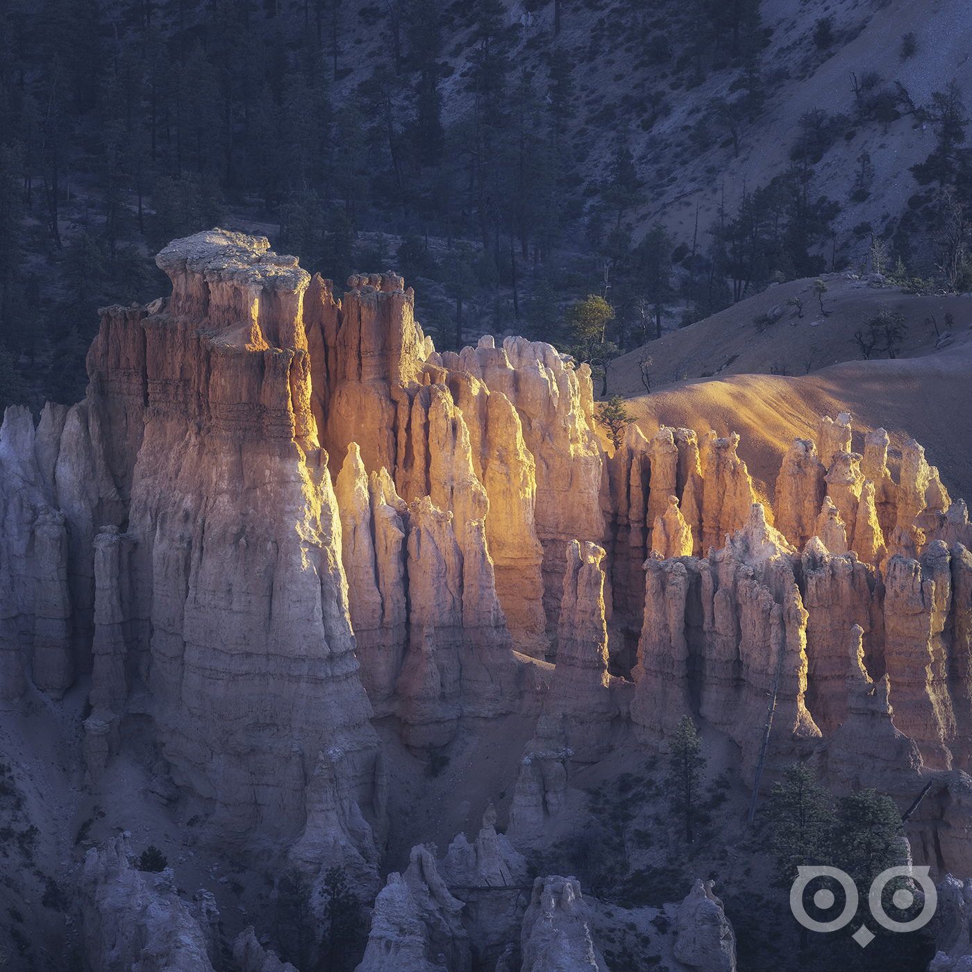 First Light At Bryce